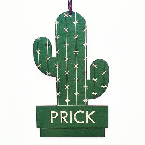 $23.99 PRICK CACTUS WALL HANGING