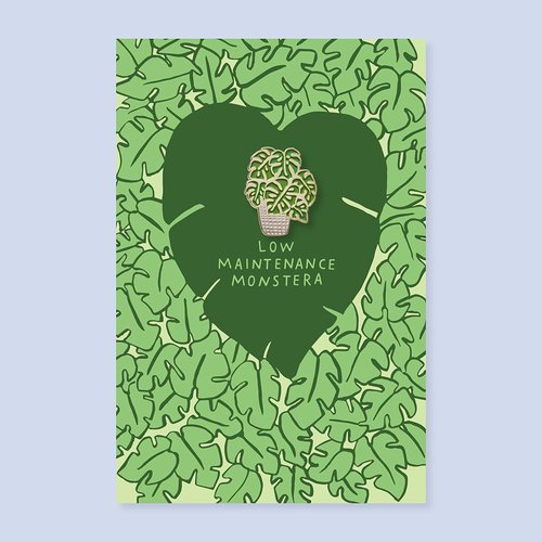 $11.99 MONSTERA LEAF PIN