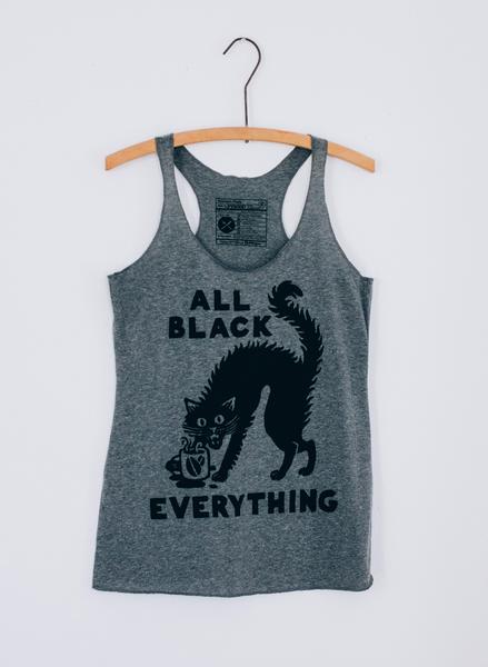 $28.99 ALL BLACK EVERYTHING RACERBACK TANK