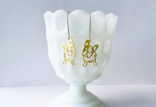 $24.99 FRENCH BULLDOG EARRINGS