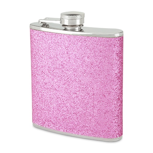 $29.99 PINK SPARKLETINI GLITTER FLASK