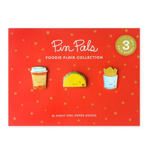 $23.99 FOODIE FLAIR PIN SET