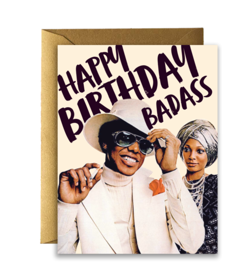 $6.99 HAPPY BIRTHDAY BADASS CARD