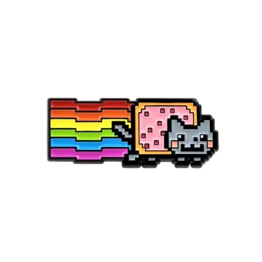 $9.95 NYAN CAT RAINBOW POP-TART PIN