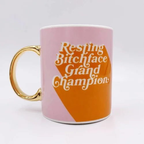 $15.99 RESTING BITCHFACE GRAND CHAMPION MUG