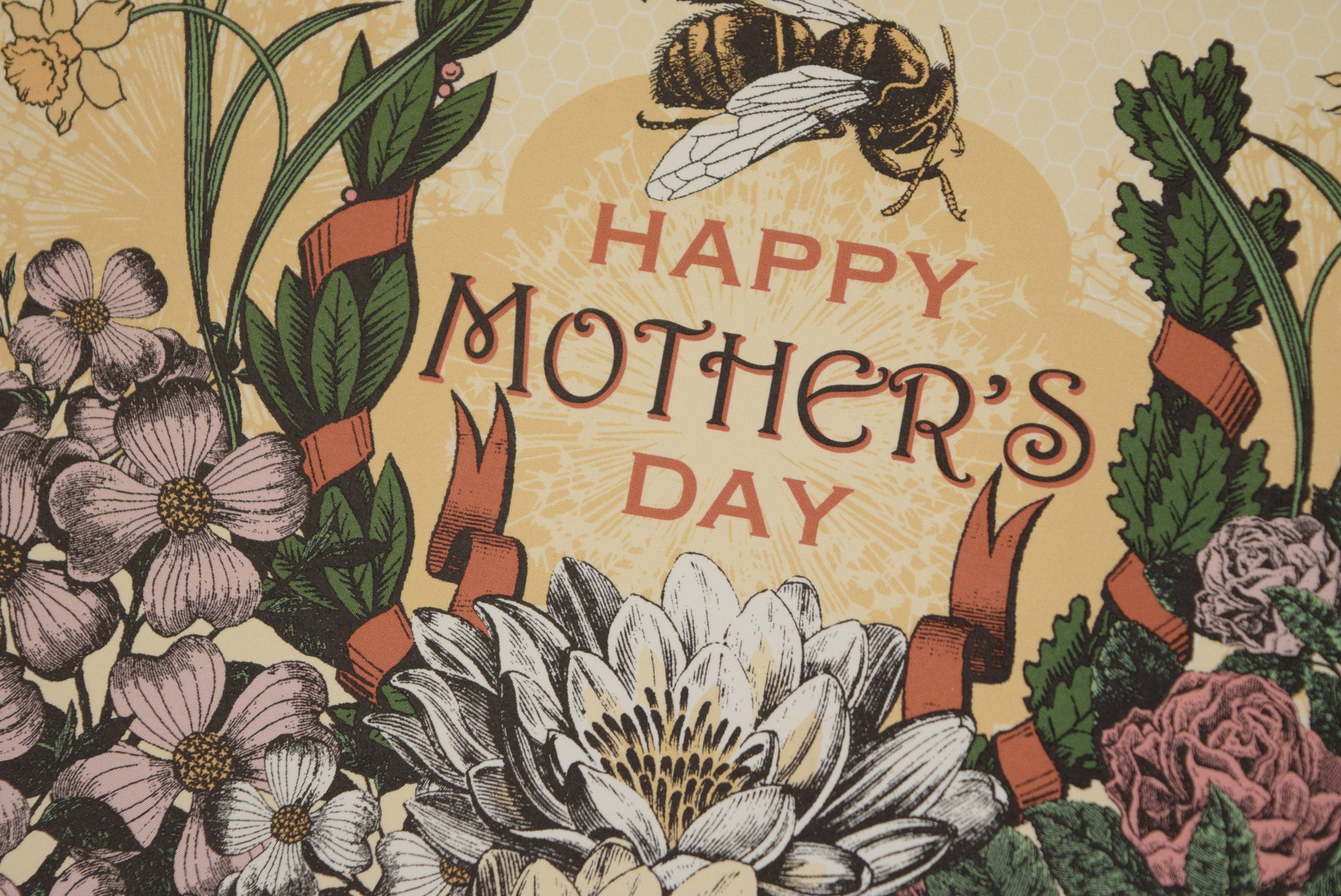 HAPPY MOTHER'S DAY FLOWER AND BEE CARD 2.jpg