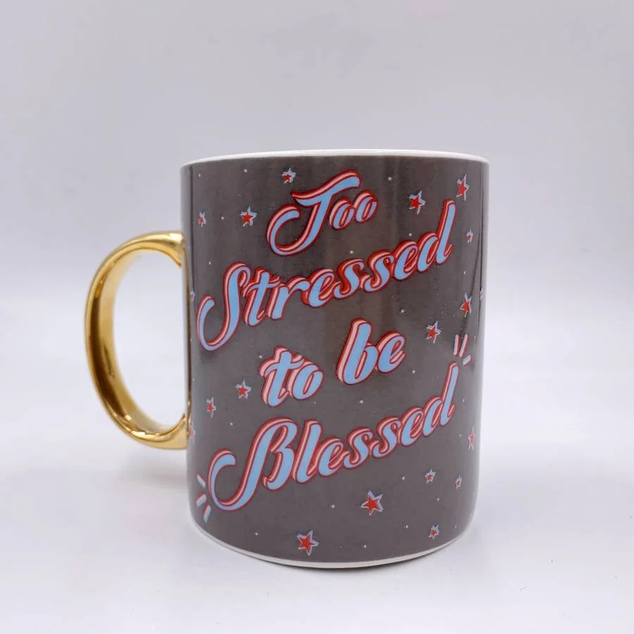 TOO STRESSED TO BE BLESSED MUG.JPG