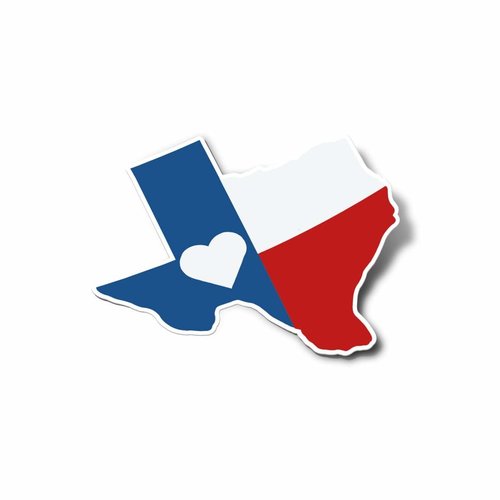 $4.99 TEXAS FLAG STICKER