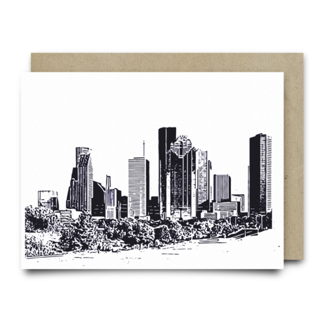 $6.99 HOUSTON SKYLINE CARD