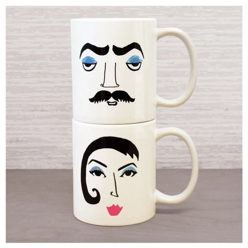 $28.99 MONSIEUR & MADAME MUG SET
