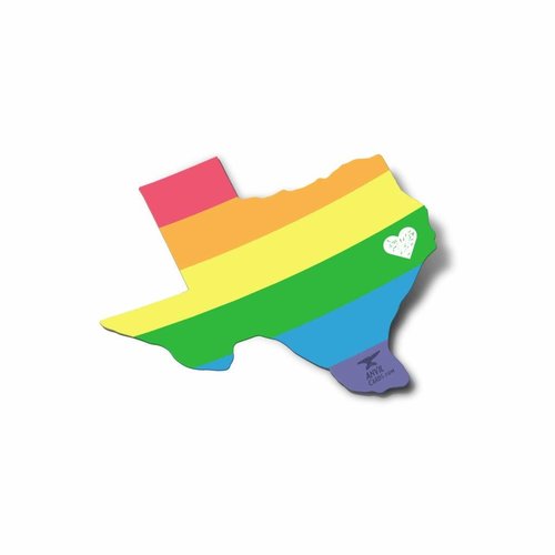 $4.99 TEXAS PRIDE RAINBOW STICKER