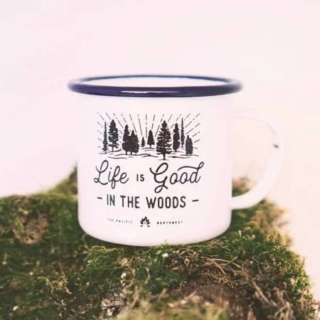 $15.99 LIFE IS GOOD IN THE WOODS MUG