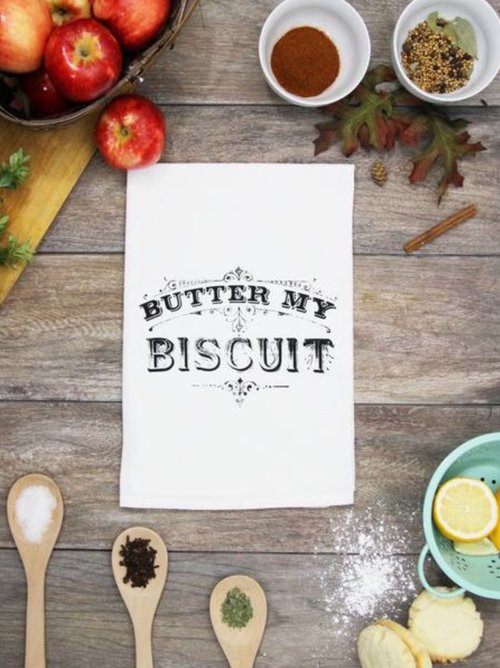 $15.99 BUTTER MY BISCUIT KITCHEN TOWEL