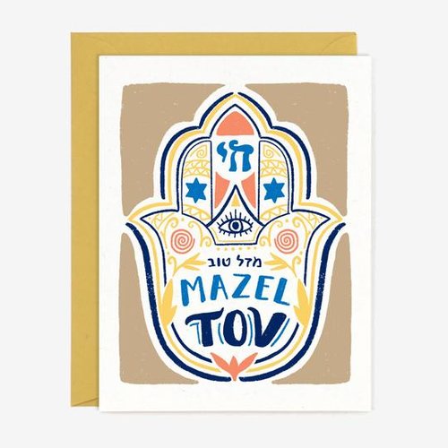 $5.99 MAZEL TOV HAMSA CARD