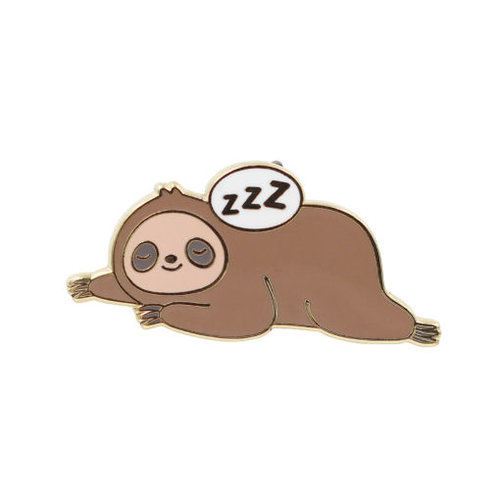 $11.99 SLEEPY SLOTH PIN