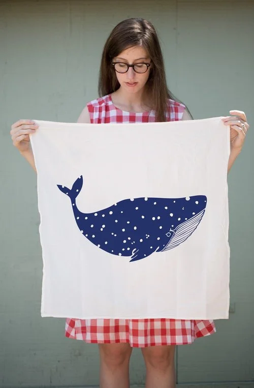 $17.99 WHALE KITCHEN TOWEL