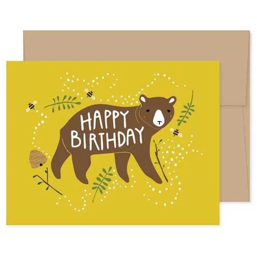 $4.49 BIRTHDAY BEAR CARD