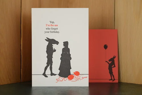 $4.99 THE ASS WHO FORGOT YOUR BIRTHDAY CARD