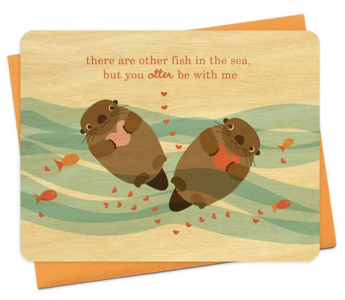 $5.99 OTTER LOVE CARD