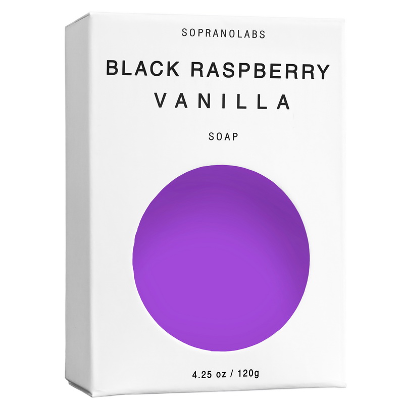 $13.99 BLACK RASPBERRY VANILLA VEGAN SOAP