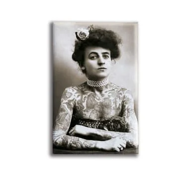 $4.99 TATTOOED WOMAN MAGNET