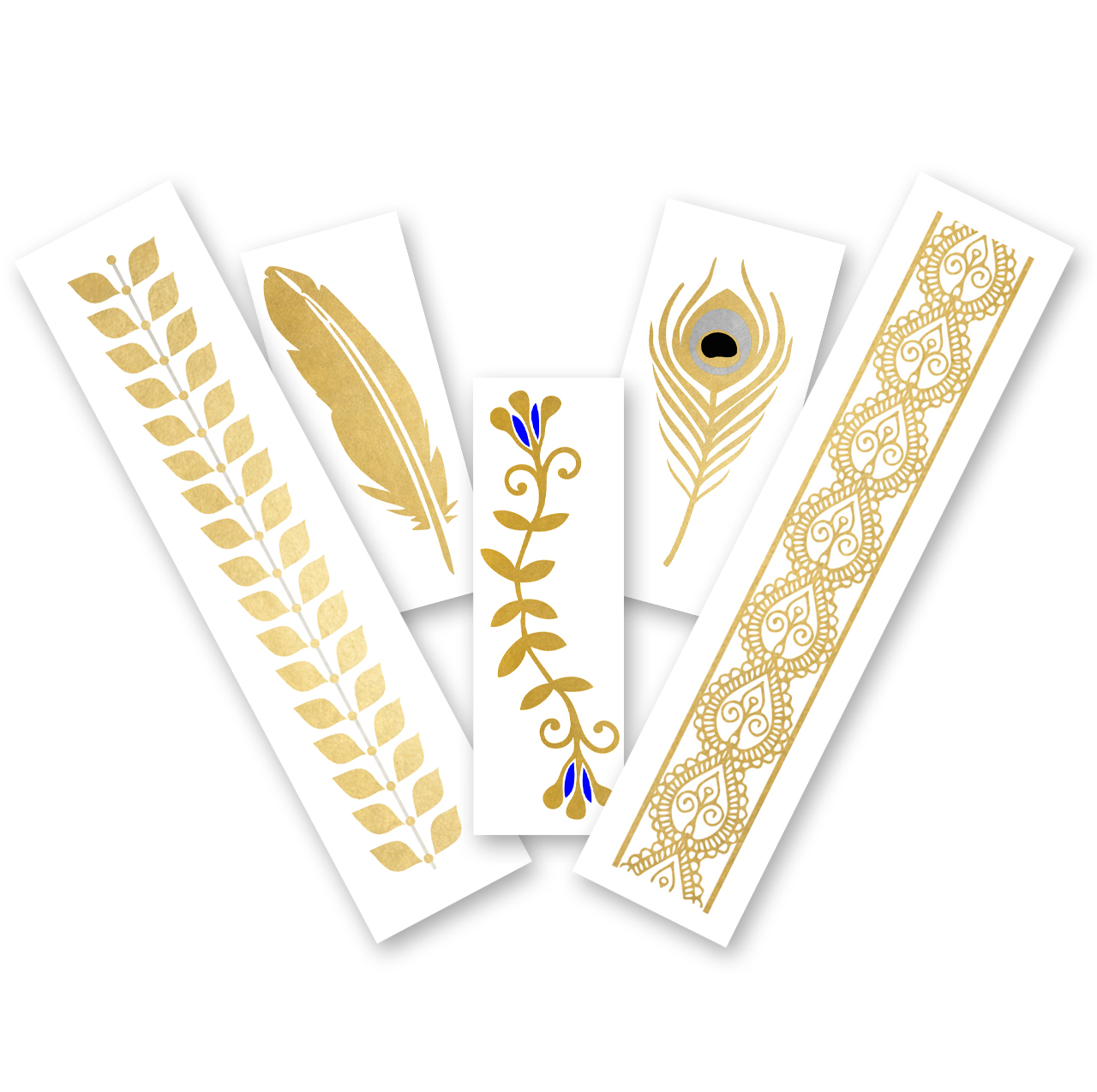 Tattoo Sticker? for Women, 5pcs Mixed Metallic Golden Silver Colorful  Pattern Temporary Disposable Arm Tattoo Stickers at Rs 2040.00 | Hyderabad|  ID: 2852791984830