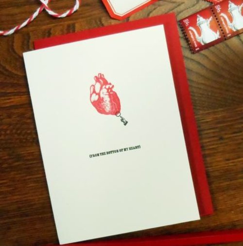 $5.99 FROM THE BOTTOM OF MY HEART CARD