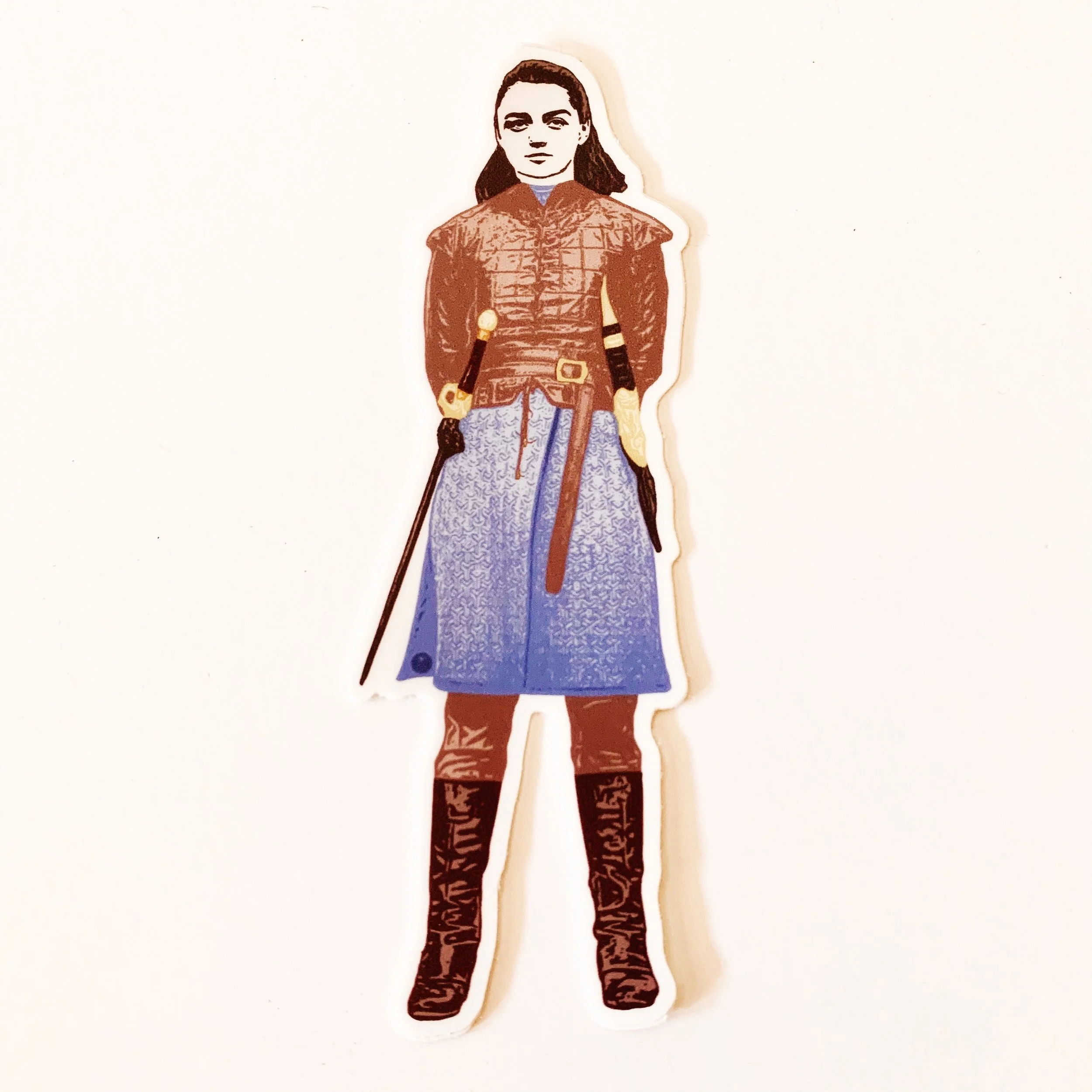 ARYA STARK "GAME OF THRONES" STICKER