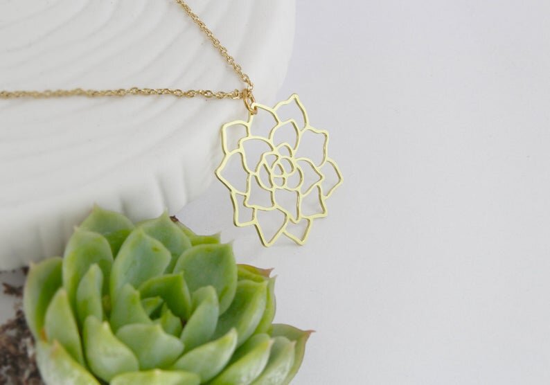 $29.99 SUCCULENT NECKLACE