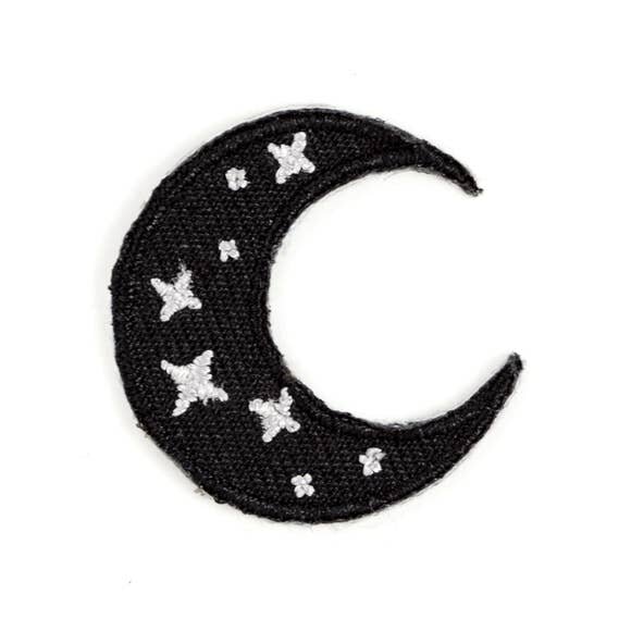 $4.99 CRESCENT MOON STICKER PATCH