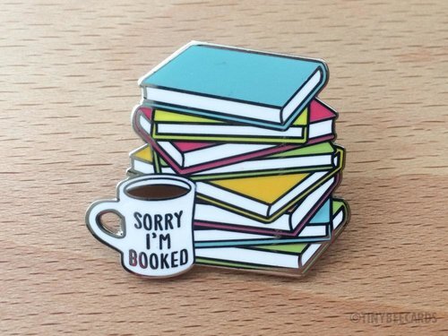 $11.99 SORRY I'M BOOKED PIN