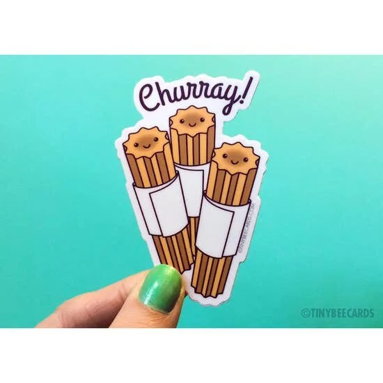 CHURRAY CHURRO STICKER