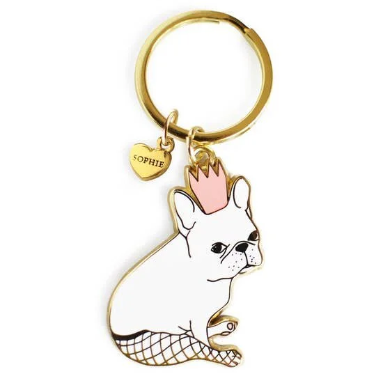 bulldog keychains