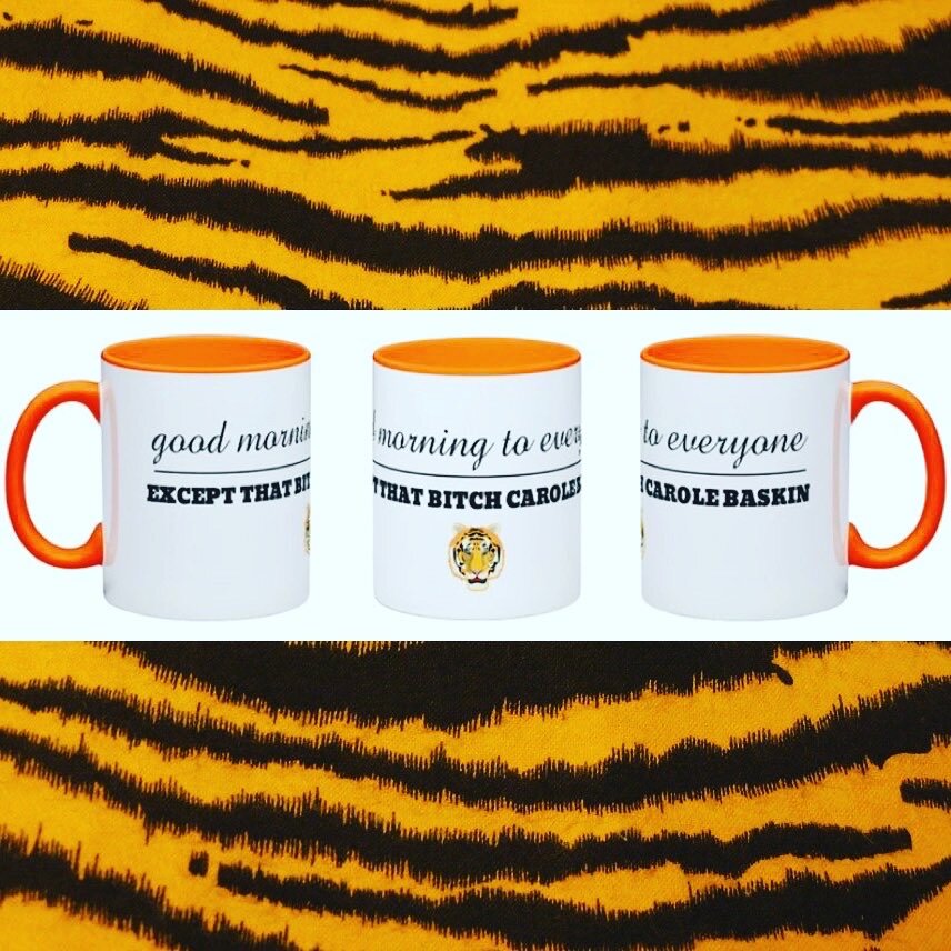 Mom Thanks For Not Feeding Me To Tigers Carole Baskin Tiger King Coffee Mug