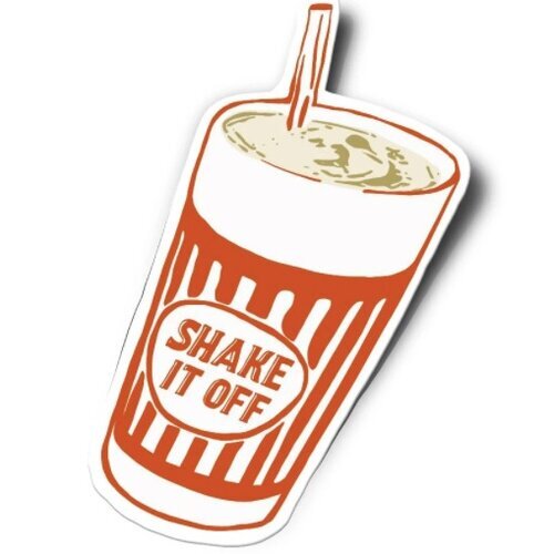 $4.99 SHAKE IT OFF MILKSHAKE STICKER