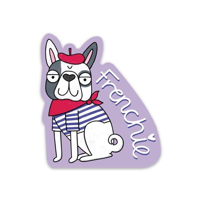 $4.99 FRENCHIE DOG STICKER