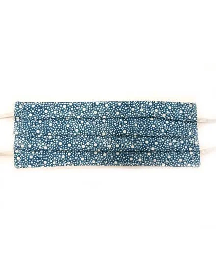 INDIGO WHIRLS FACE MASK