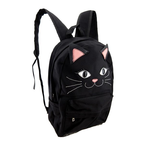 black cat backpack