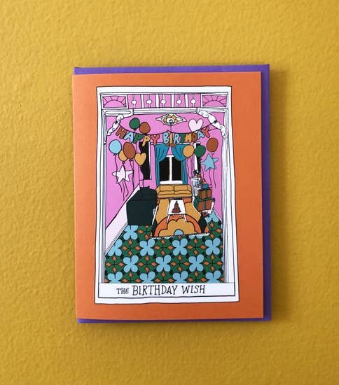 $6.99 BIRTHDAY TAROT CARD