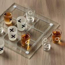 $37.99 TIC TAC TOE SHOT GLASS GAME