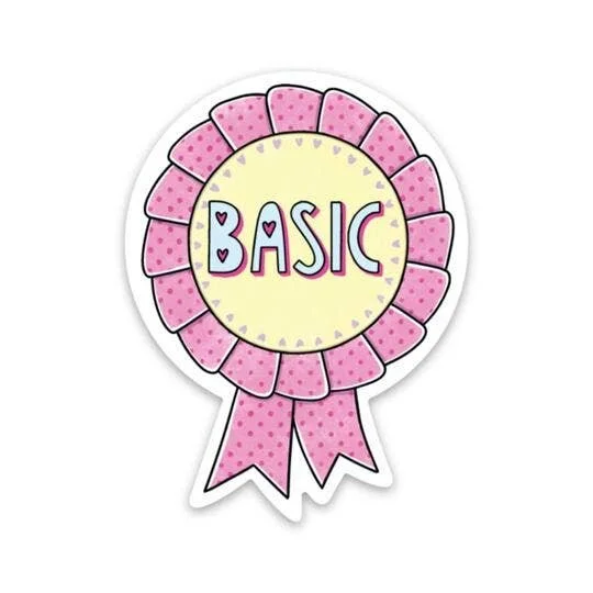 BASIC RIBBON STICKER
