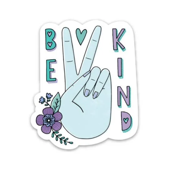BE KIND STICKER