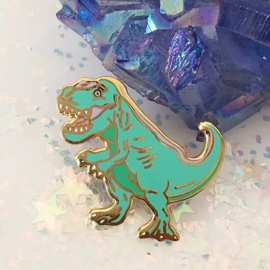T-REX DINOSAUR PIN