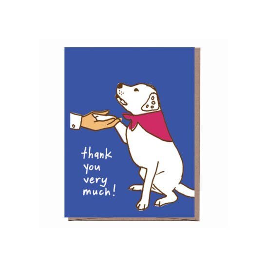 $5.99 GOOD DOG THANK YOU CARD