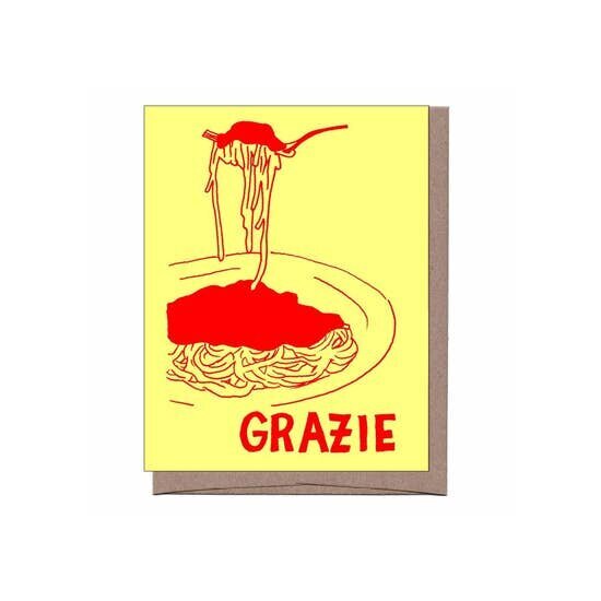 $5.99 GRAZIE THANK YOU CARD