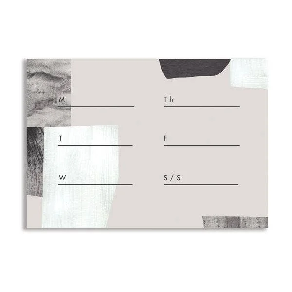 FOG WEEKLY NOTEPAD