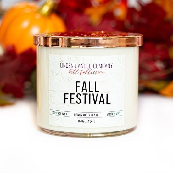 $31.99 FALL FESTIVAL SOY CANDLE
