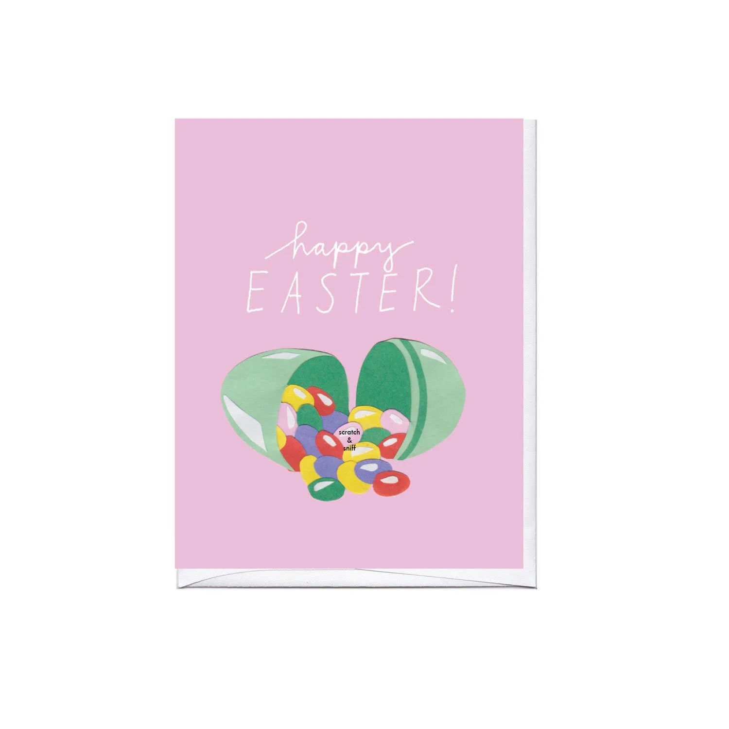 SCRATCH AND SNIFF JELLYBEANS EASTER CARD
