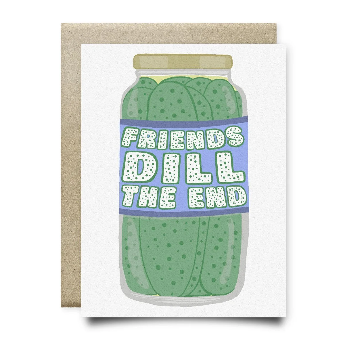 FRIENDS DILL THE END CARD