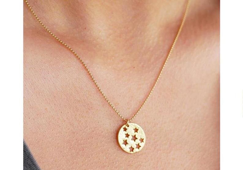 $51.99 STARGAZER MEDALLION NECKLACE